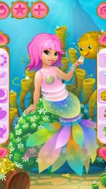 Русалочка одевалки для девочек