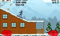 Stickman Snowboarder