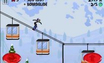 Stickman Snowboarder