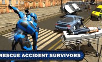 Police Speed Light Robot Hero - Survival Mission