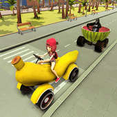 Banana Highway Racing Версия: 1.0