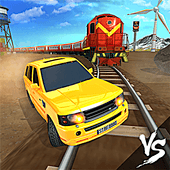 Train vs Car Racing 3D Версия: 2.3
