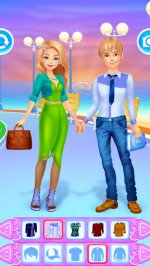 Парные одевалки для девочек