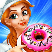 Милая Пончик пекарня приготовление еды Магазин