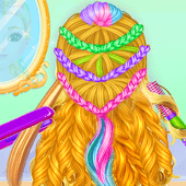 радуга плетеный Волосы Стилист мода Салон Версия: 0.2