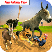 гонки на сельскохозяйственных животных 3D Версия: 1.0