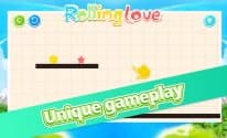 Rolling Love - Draw Physics Line