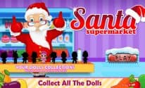Santa Supermarket Shopping