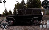 Driving Mercedes-Benz G65 AMG Drift Simulator