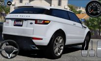 Driving Range Rover Evoque SUV New Simulator