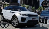 Driving Range Rover Evoque SUV New Simulator