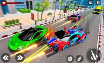 Police Car Racing Simulator: Traffic Shooting Game