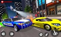 Police Car Racing Simulator: Traffic Shooting Game