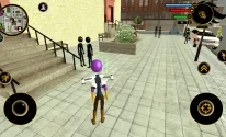 Thanos Stickman jetpack Crime Simulator