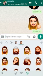 Memoji Apple Stickers for WhatsApp