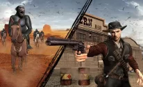 Apes Age Vs Wild West Cowboy: Survival Game