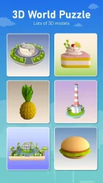 3D World Puzzle - Assembly Puzzle