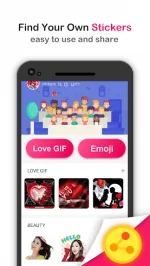 Romantic Gif Stickers For WhatsApp