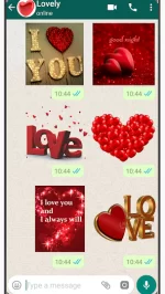 любовные наклейки 2020 WAStickerApps любовь