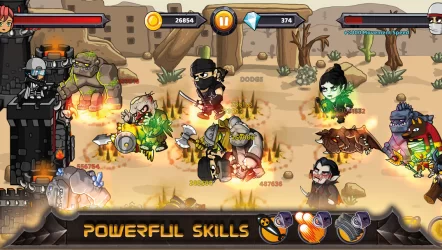 замок игра солдат