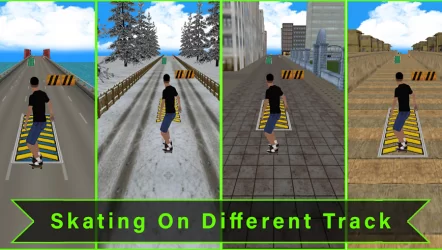 Flip Skater Game,Pro Skateboard Endles 3D game