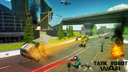 Война: Роботы против танки