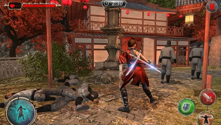 железный клинок ниндзя супергероя: спасение города