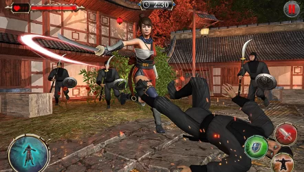 железный клинок ниндзя супергероя: спасение города