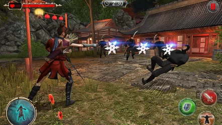 железный клинок ниндзя супергероя: спасение города