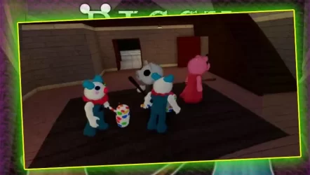 Escape Piggy Roblx's Clowny Granny Obby House