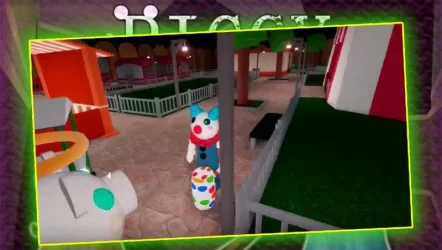 Escape Piggy Roblx's Clowny Granny Obby House