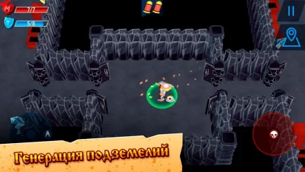 Богатырь в Подземелье: Rogue Roguelike Рикошет