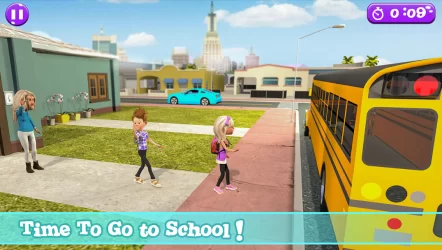 Супер бабуля Счастливый семья