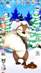 Говоря Белка Замороженные лес