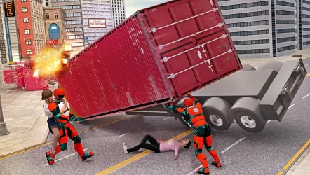 Robot Street Fighting: Kung Fu Game