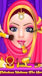 хиджаб кукла салон моды одеваются игры