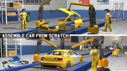 Спортивная машина изготовитель Автомеханик Игры 3D