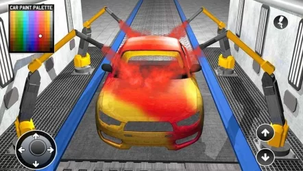 Спортивная машина изготовитель Автомеханик Игры 3D