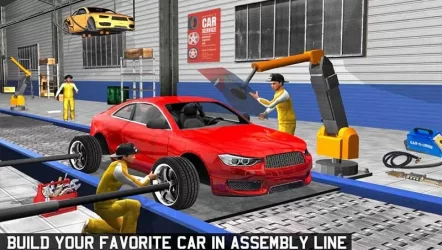 Спортивная машина изготовитель Автомеханик Игры 3D