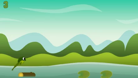 Прыгающая лягушка