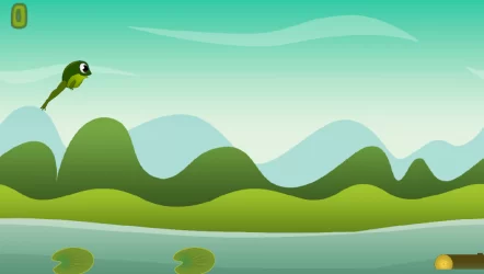 Прыгающая лягушка