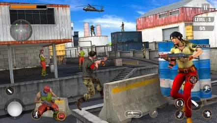 FPS 3D Encounter Shooting Secret Mission Game