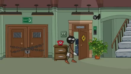 Stickman побег из школы 3