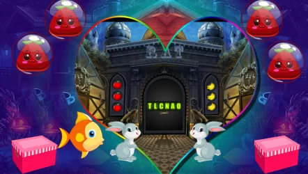 Best Escape Games 41 - Lovely Heart Cat Escape
