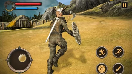 последнее сражение викингов: воин скандинава