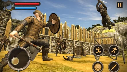 последнее сражение викингов: воин скандинава