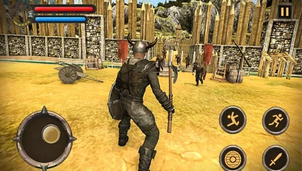 последнее сражение викингов: воин скандинава