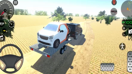 Car Driving Simulator : Trailer Transport