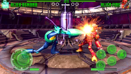 Hero Alien Force Attack Arena Mega Transform войны