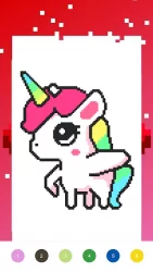 Unicorn Art Pixel